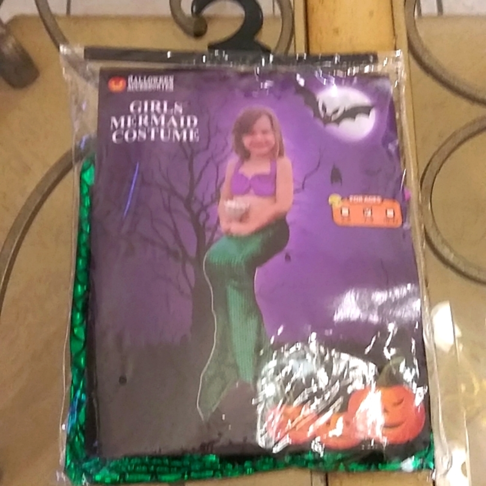 Girls Mermaid Costume